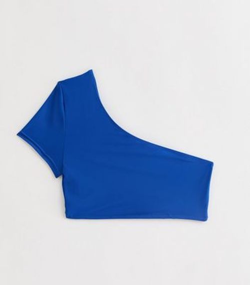 Gini London Blue One-Shoulder...