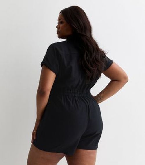 Curves Black Cotton Utility...