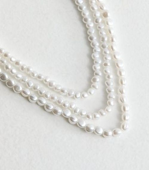 Triple Layer Faux-Pearl Bead...