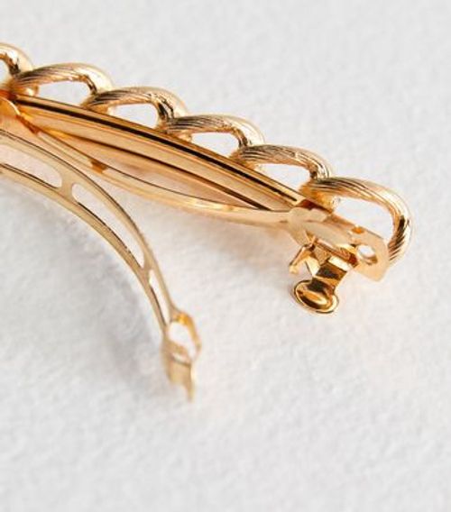 Gold Chain Link Hair Clip New...
