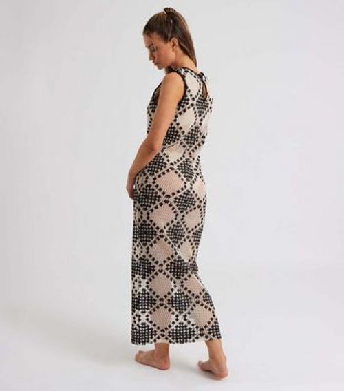 Urban Bliss Monochrome Knitted Maxi Dress New Look