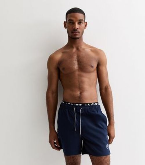 Men's Jack & Jones Navy Swim...