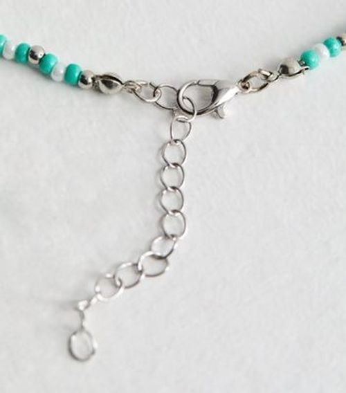 2 Pack Silver and Turquoise...