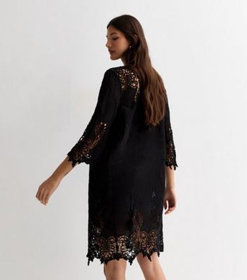 Gini London Black Embroidered...