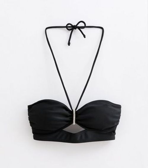 Black Halter-Neck...