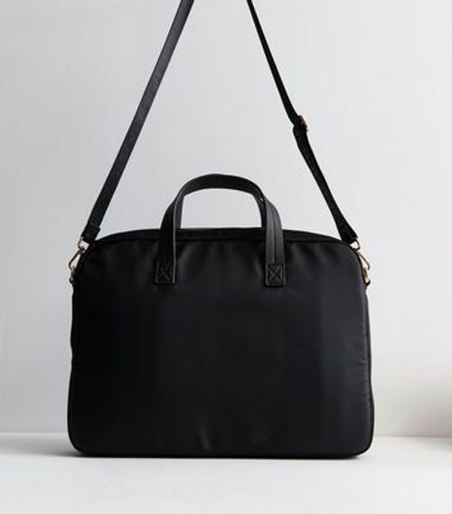 Black Top Handle Laptop Bag...