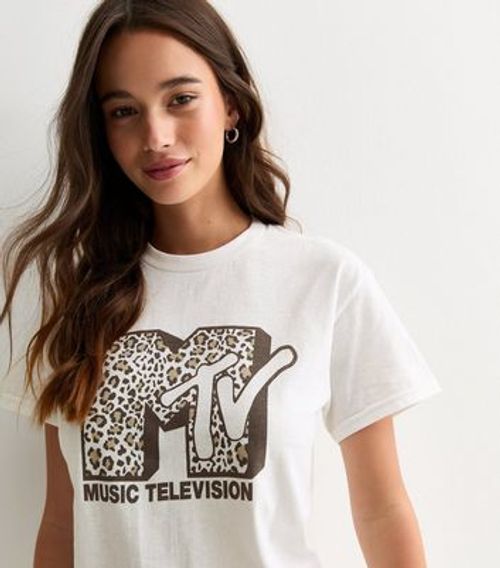 Off White MTV Leopard-Print...