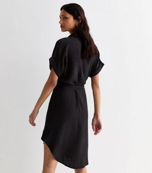 Gini London Black Belted Midi...