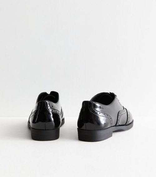 Wide Fit Black Patent...