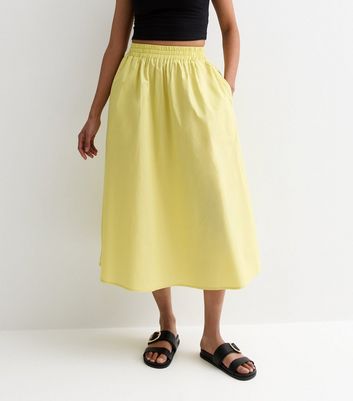 New look yellow skirt sale