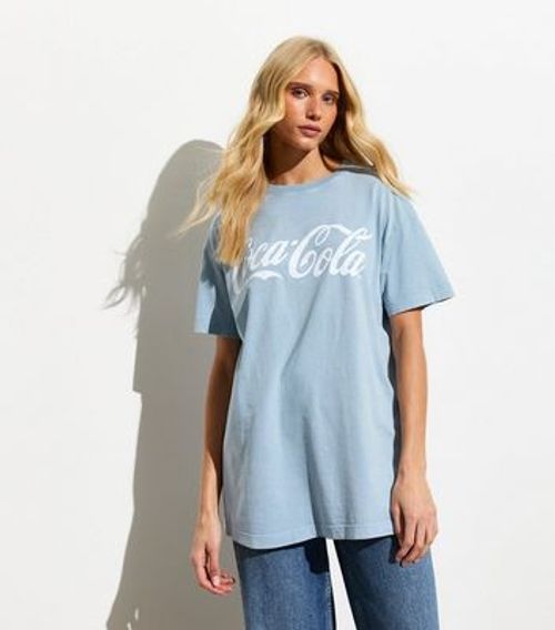 Blue Cotton Coca Cola Slogan...