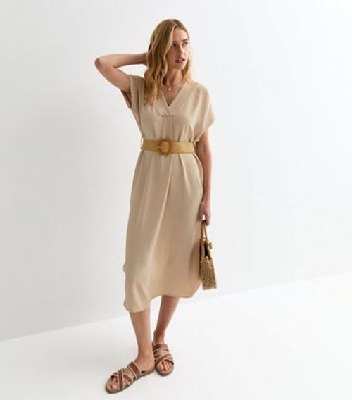 Gini London Stone V Neck Midi...