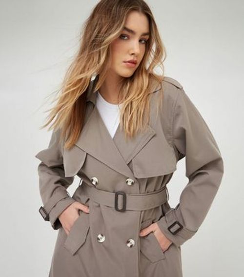 WKNDGIRL Mid Grey Oversized...