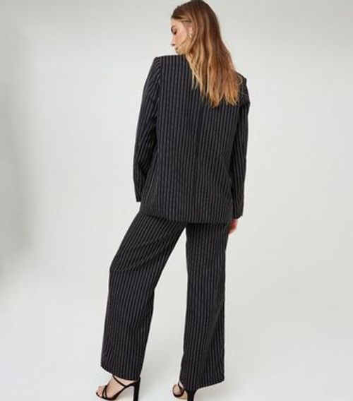 WKNDGIRL Black Pinstripe...