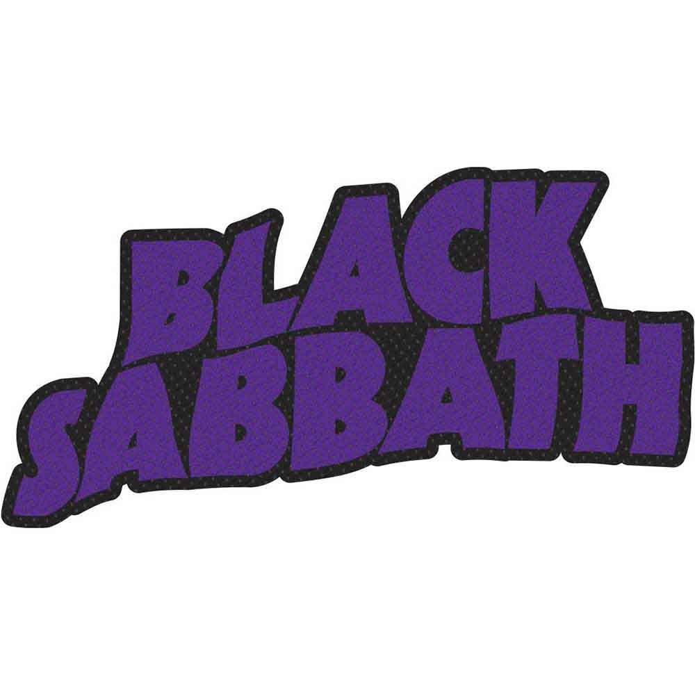 Black Sabbath Patch Logo Cut...