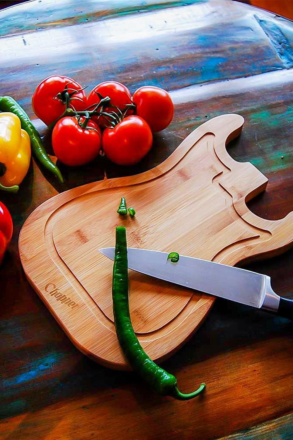 Mikamax Guitar Cutting Board