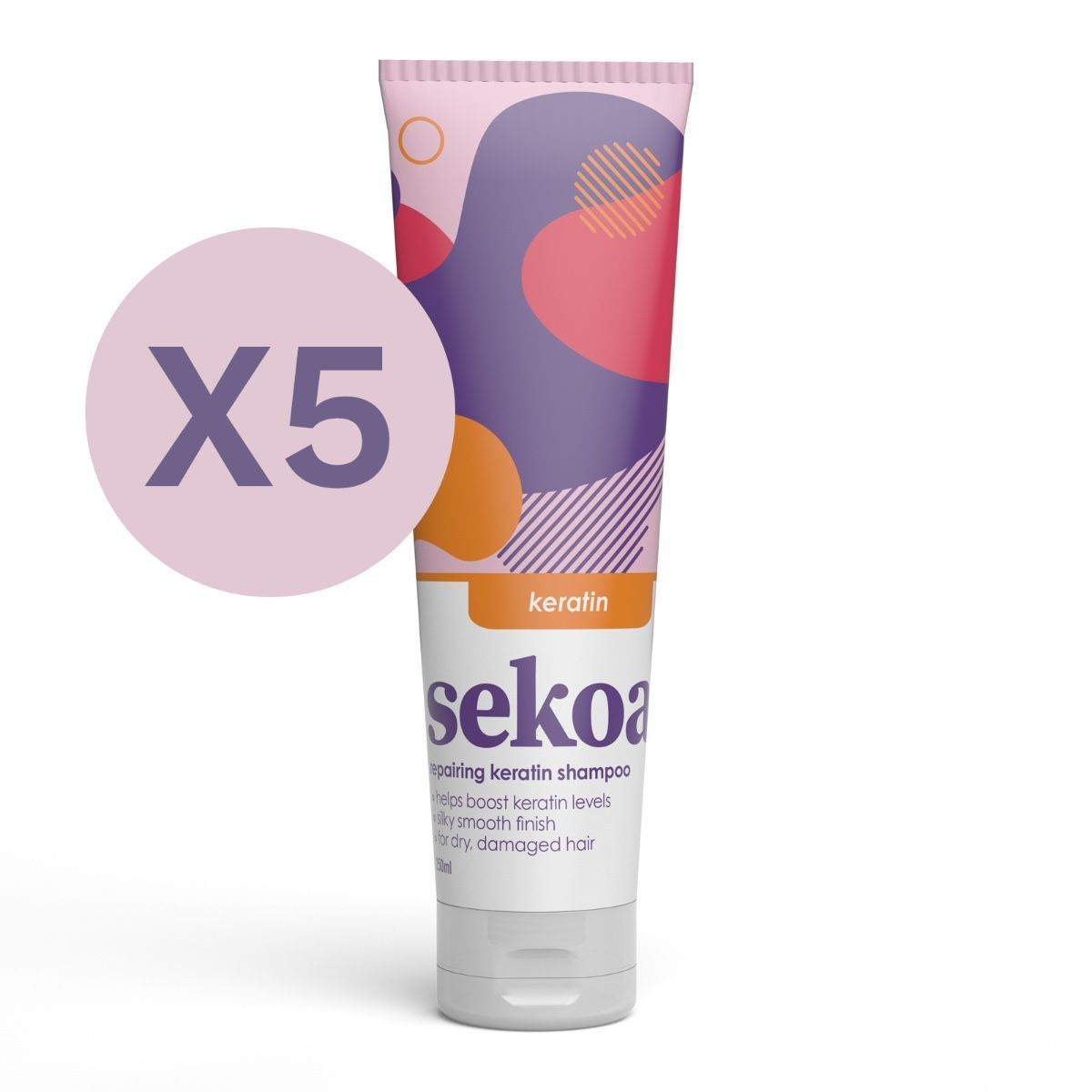 Sekoa Keratin Shampoo 5 Pack