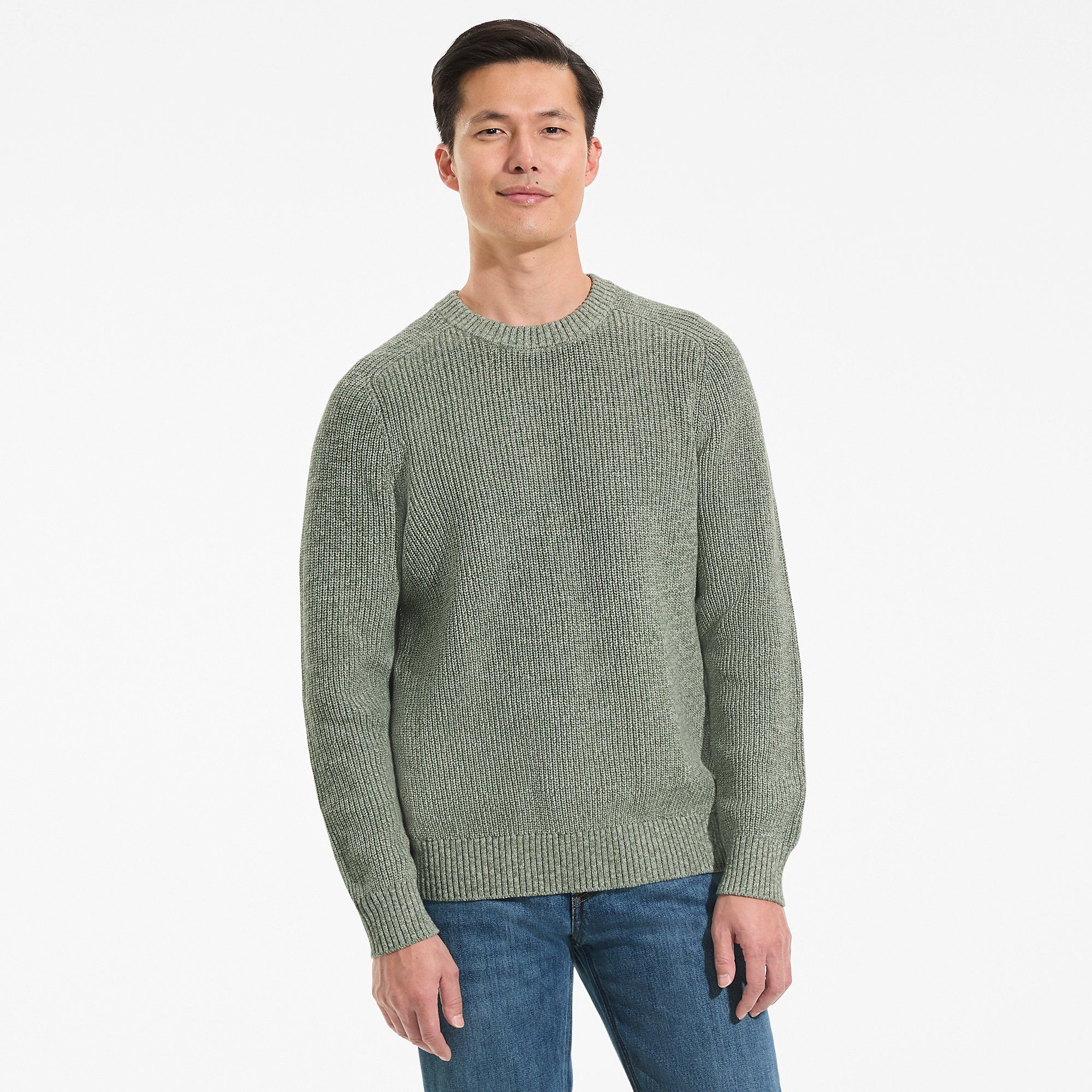 Lands' End Men's Marled Crew...