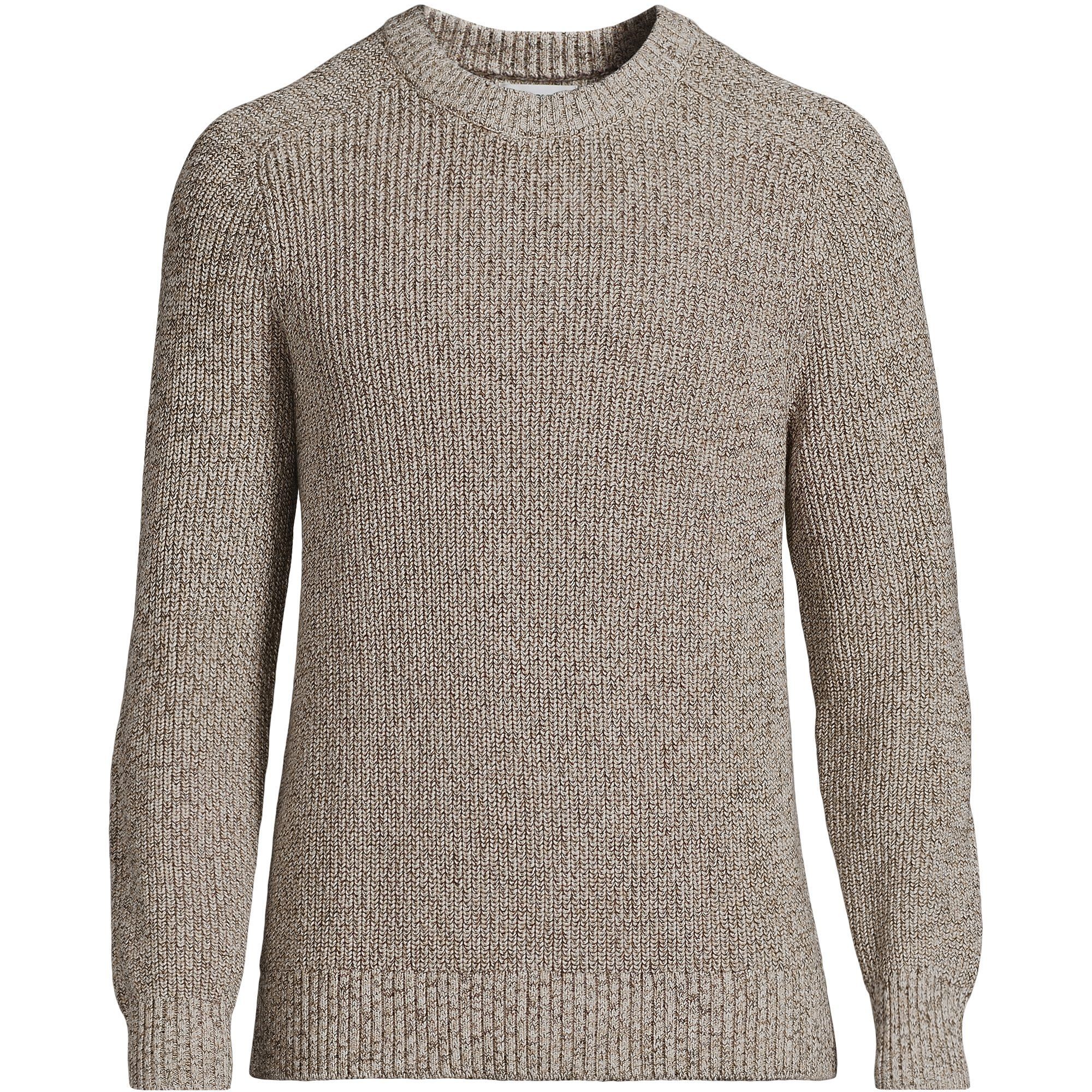 Lands' End Men's Marled Crew...