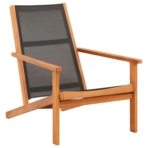 Garden Lounge Chair Black...