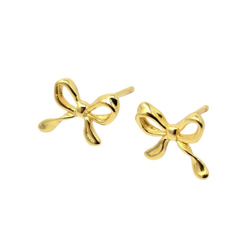 Cute Bow Tie Bowknot Gold...