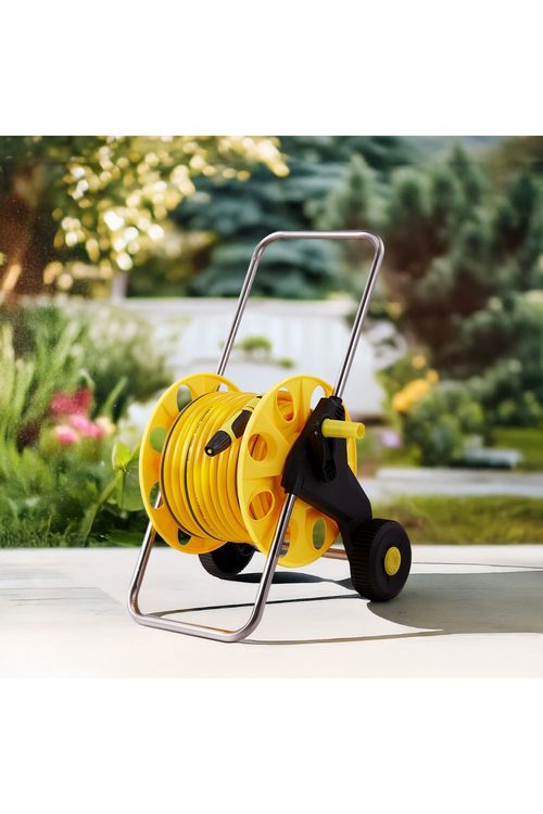 Wheeled Outdoor Garden Hose...