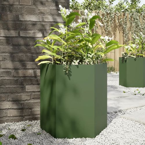 Garden Planter Olive Green...