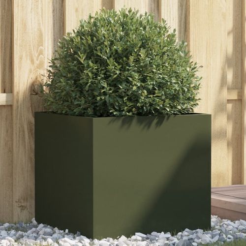Planter Olive Green 49x47x46...