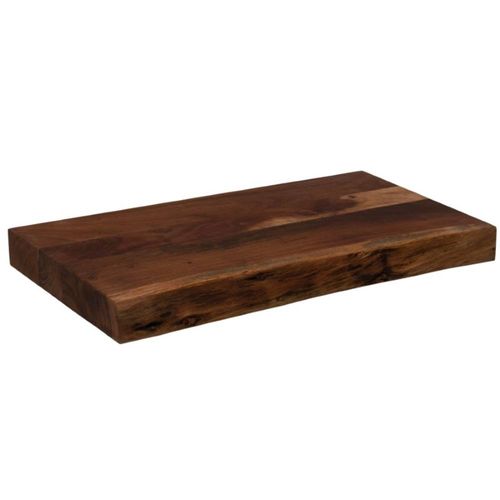 Lemon Pavilion Furniture and Decor Large Chopping Board with live Edge, Acacia, L40 x W70 x H6 cm, Brown