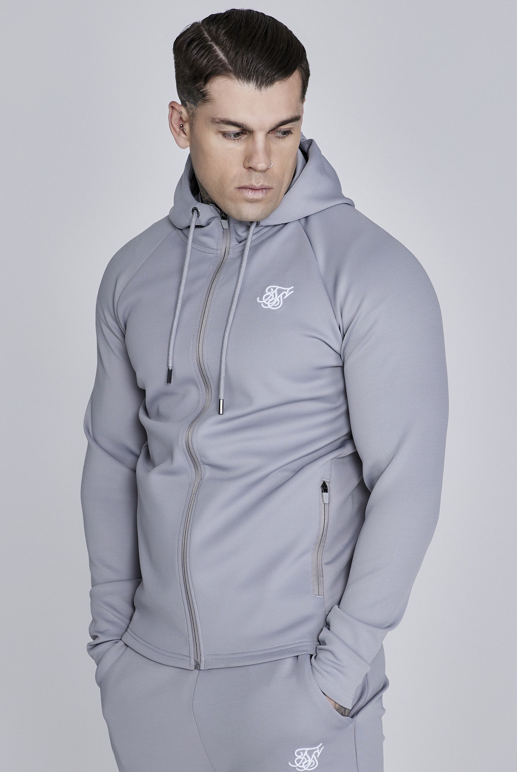 SikSilk Men's Essentials Poly...