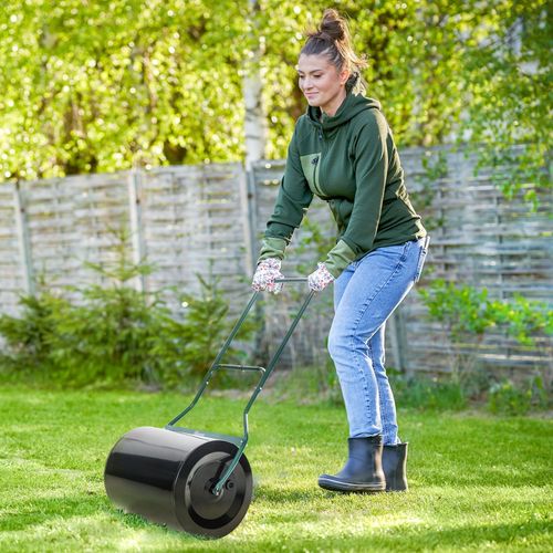 60L Steel Garden Roller Push...