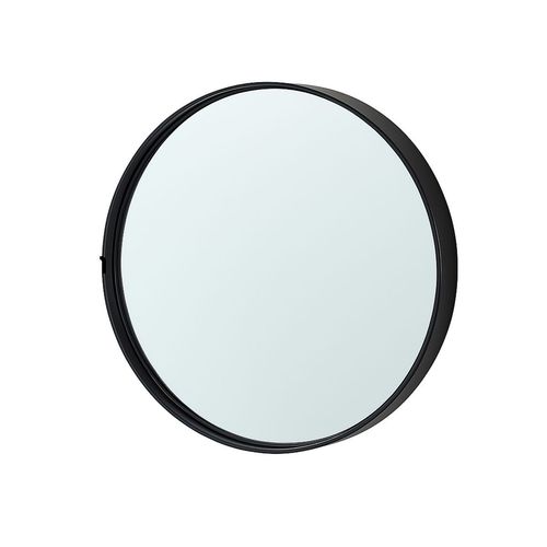Round Black Framed Mirror...