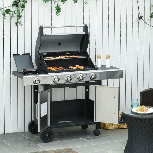 Outsunny Deluxe Gas Barbecue...
