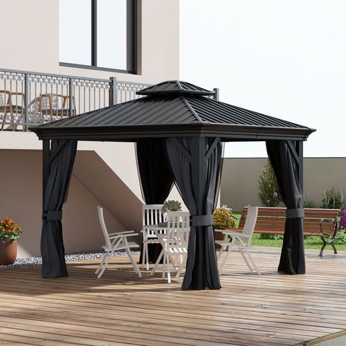 3 x 3.7m Aluminium Outdoor...