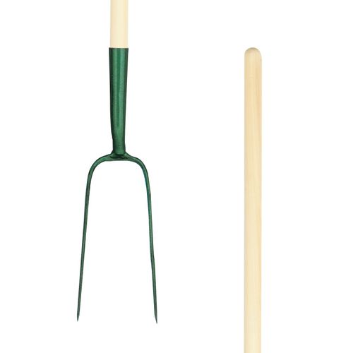 54" Premium Forged Ash Handle 2-Prong Hay Muck Manure Bale Fork Endurance Series