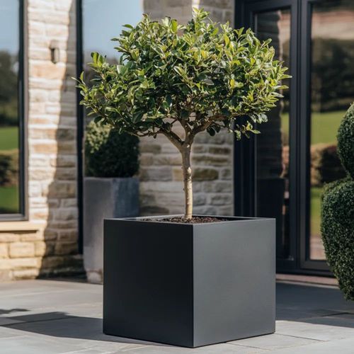 60cm Zinc Galvanised Matte...