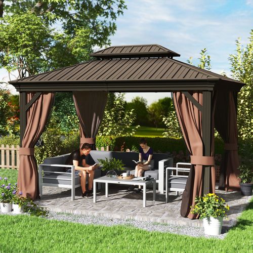 3 x 3.7m Aluminium Outdoor...