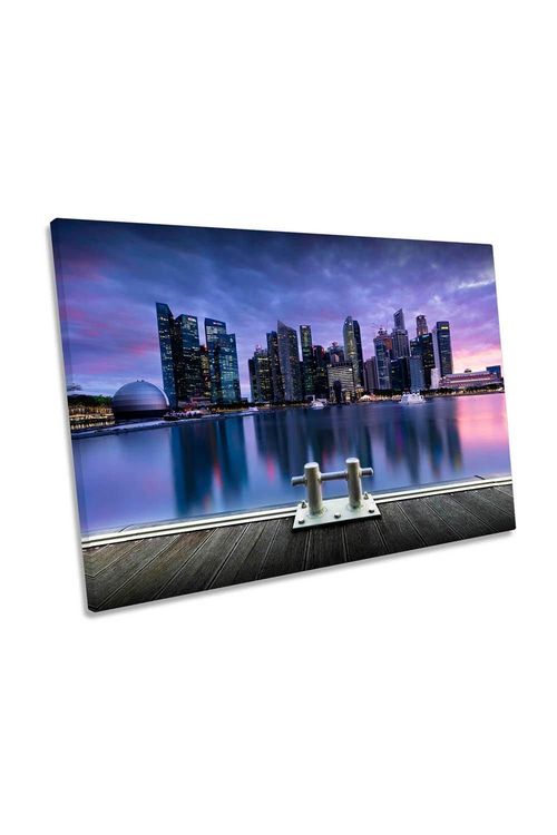 Anchoring Singapore City...