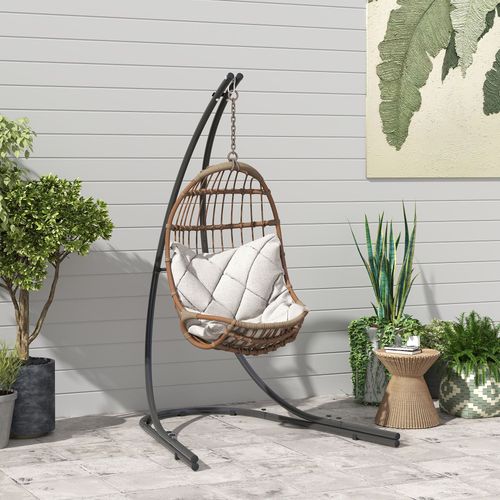 OUTSUNNY Hammock Chair Stand...