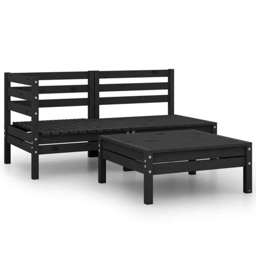 3 Piece Garden Lounge Set...