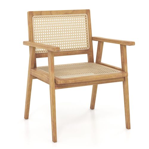 Outdoor Wood Chair Teak Wood...