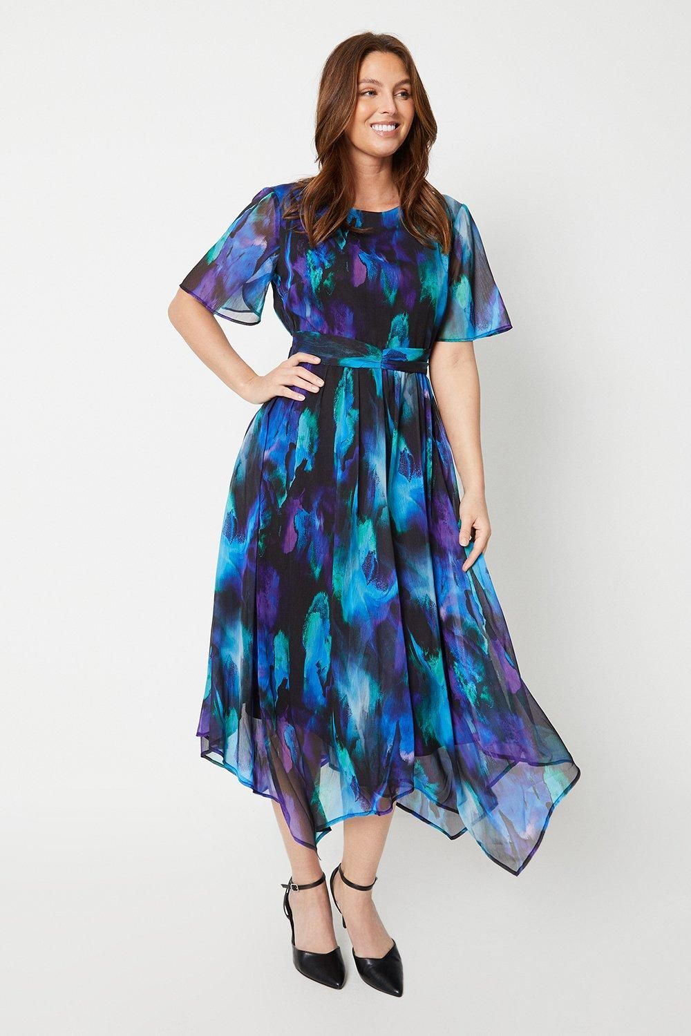 Black chiffon duster jacket hot sale