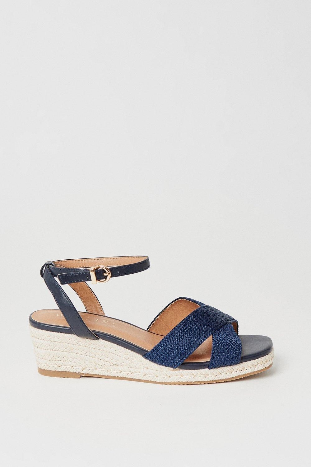 Medium wedge sandals uk deals