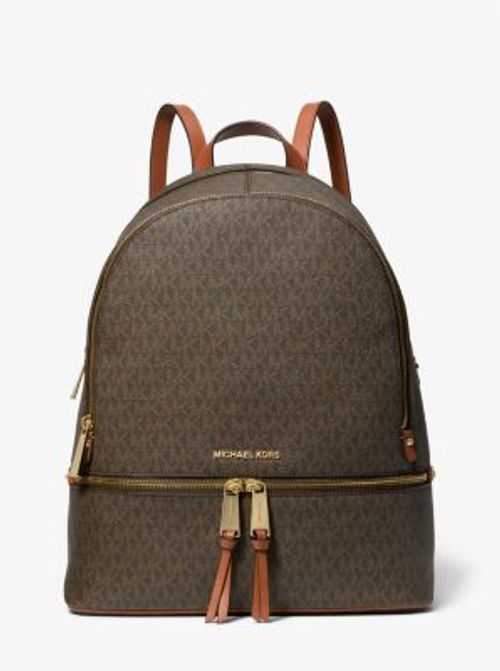 MK Rhea Large Logo Backpack -...