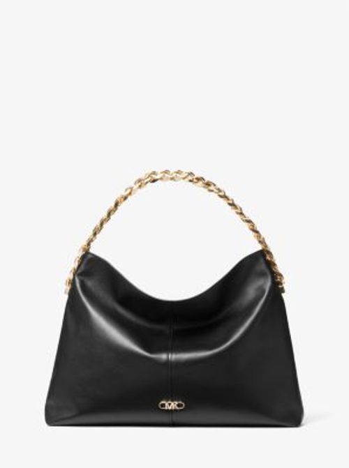 MK Jordyn Large Leather Hobo...