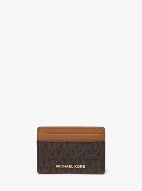 MK Logo Card Case - Brown -...