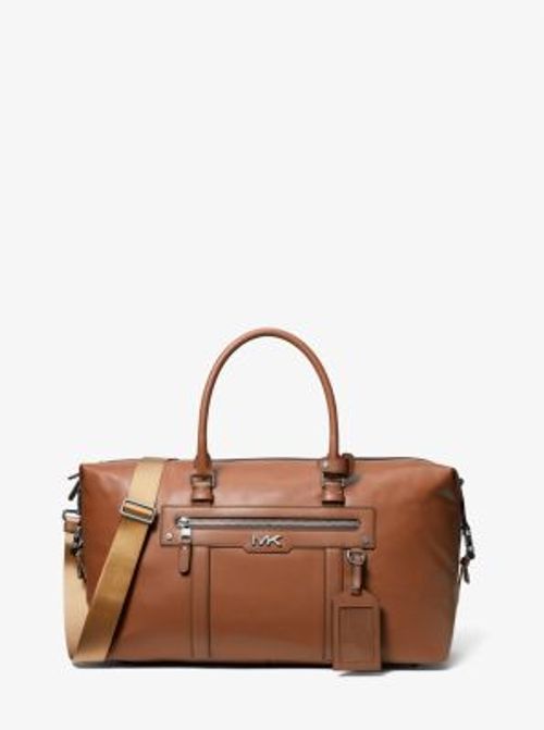 MK Varick Leather Duffel Bag...