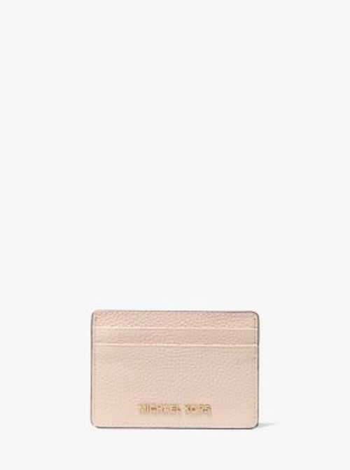 MK Pebbled Leather Card Case...