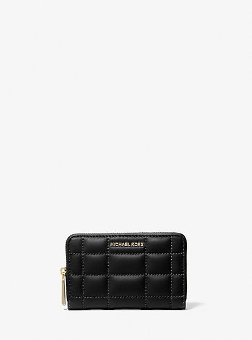 MK Small Quilted Leather...