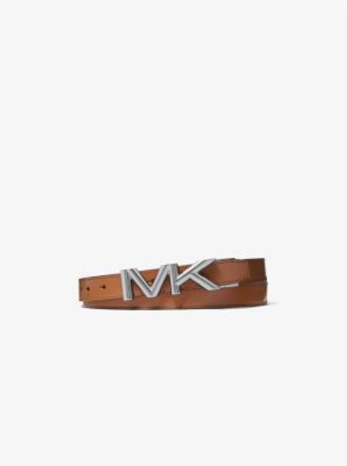 MK Reversible Leather Belt -...